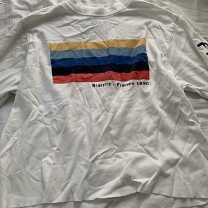biarritz france brandy melville long sleeve top